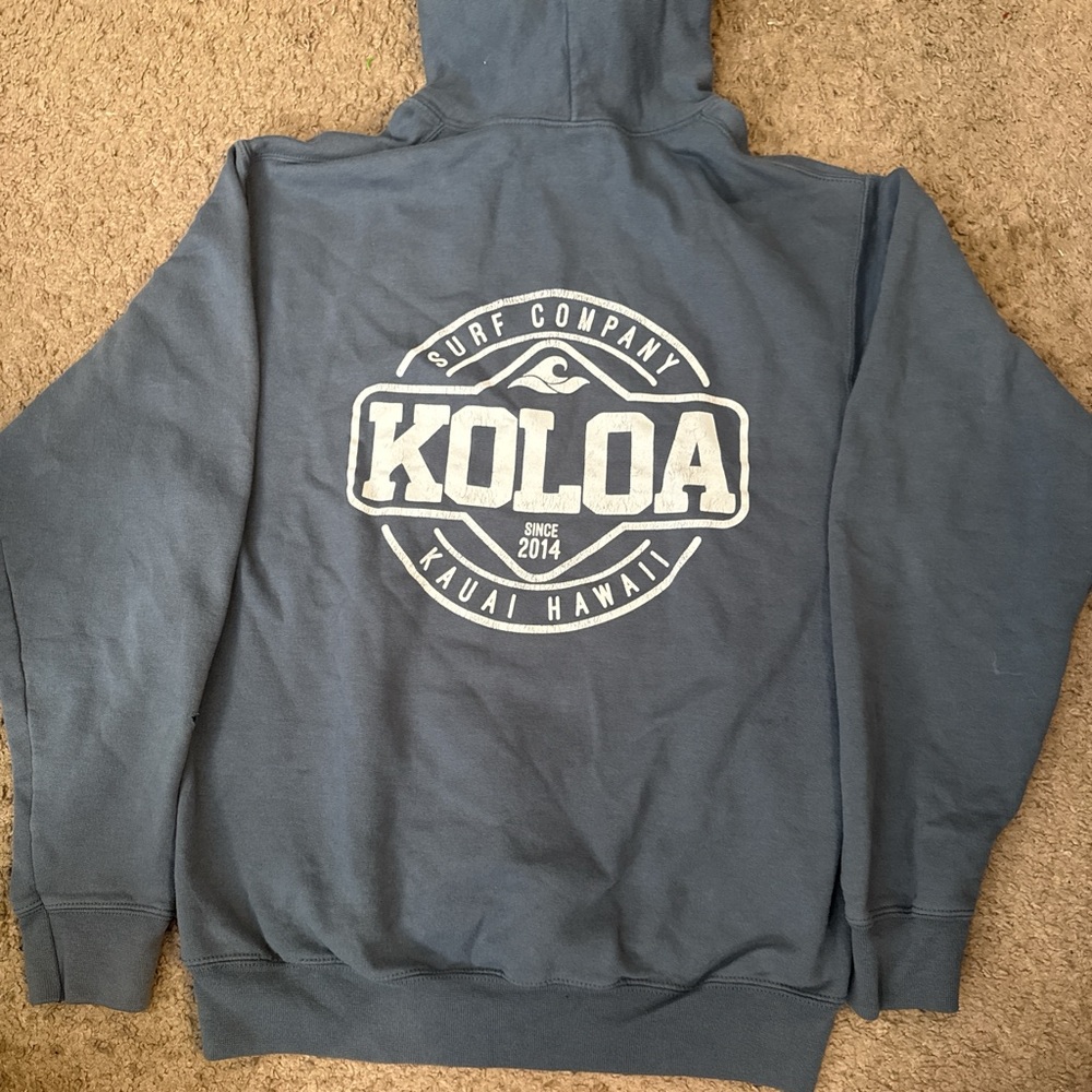 Men's Blue Hoodie